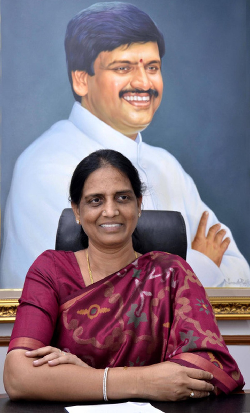 With P. Sabitha Indra Reddy